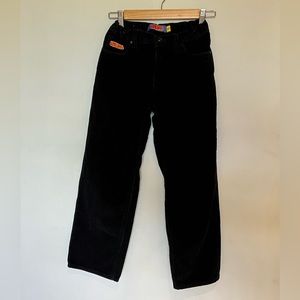 Empyre Kids' Loose Fit Black Corduroy Skate Pants